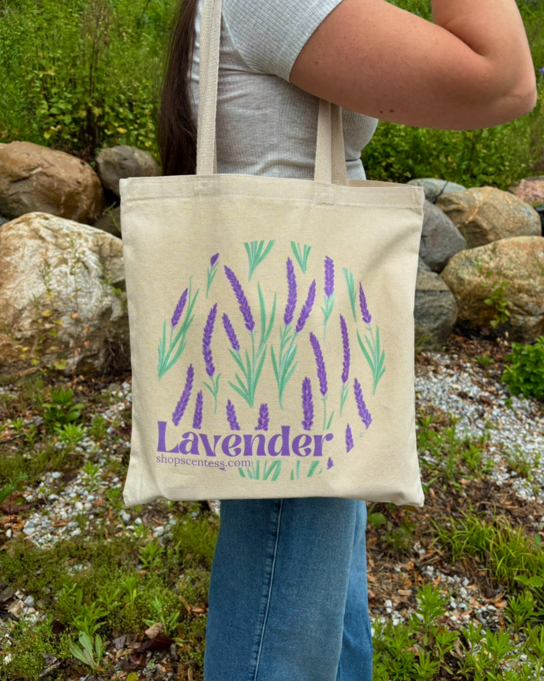 Lavender Tote Bag