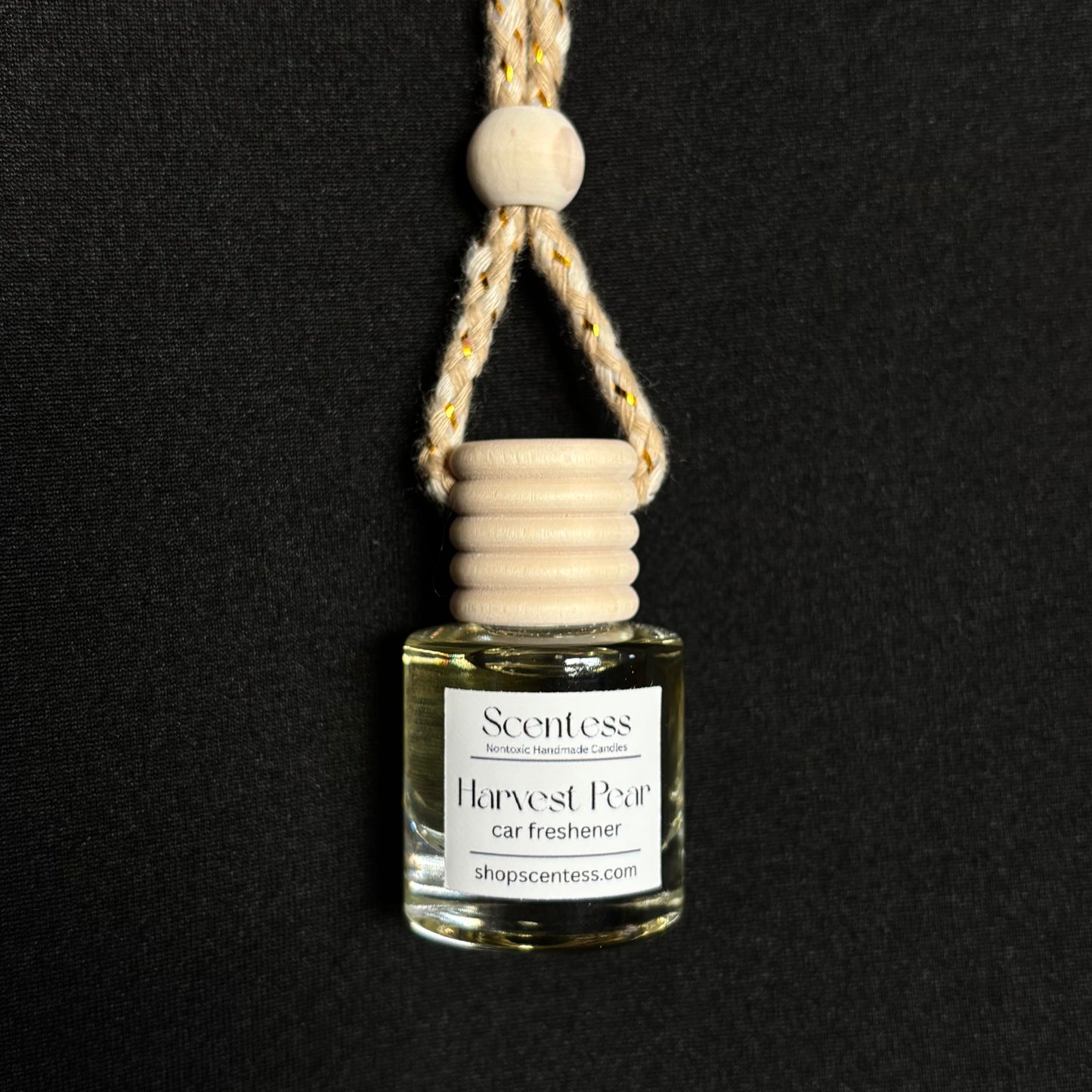 harvest pear scented nontoxic car freshener