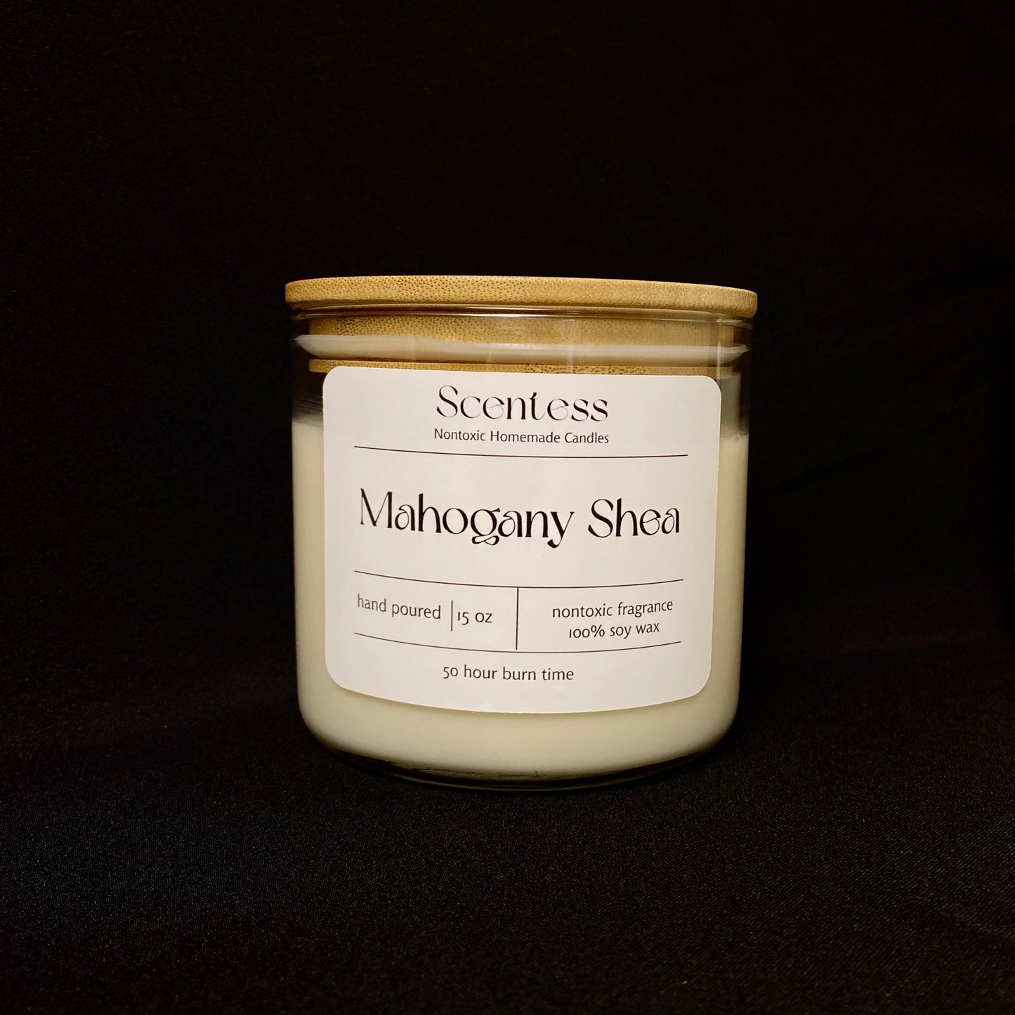 15 oz mahogany shea candle