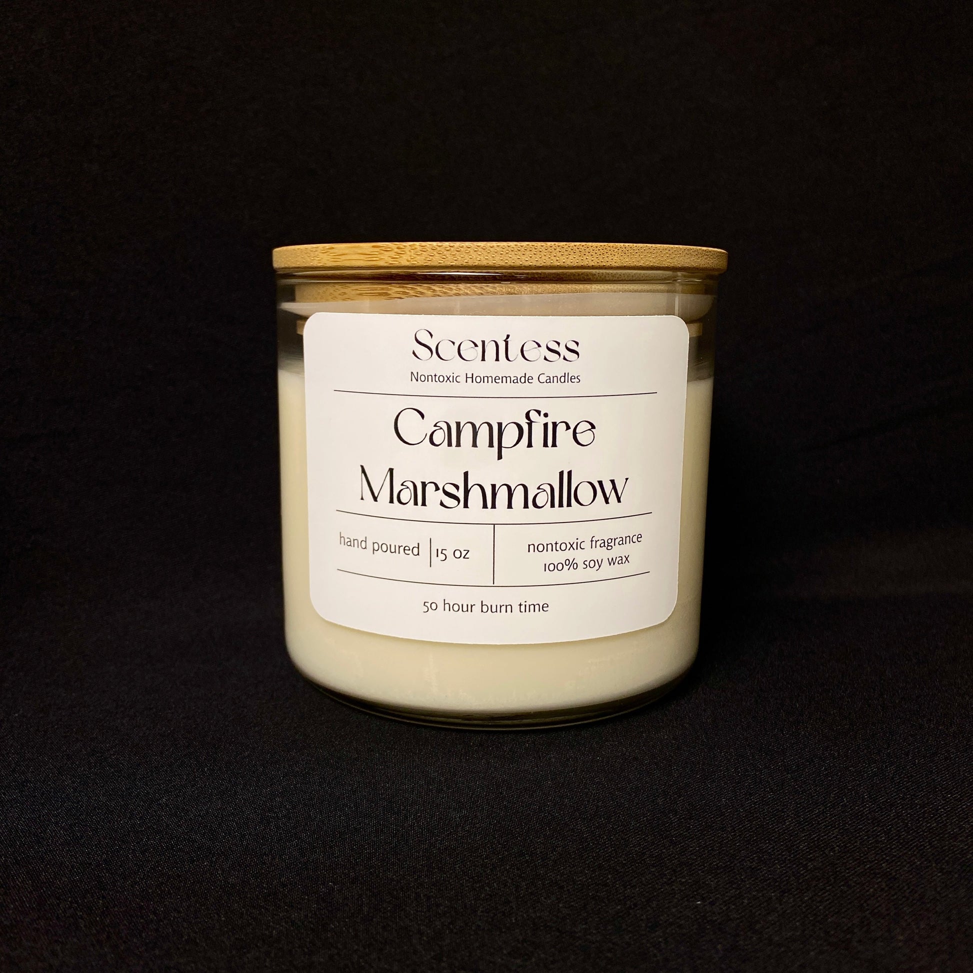 15 oz campfire marshmallow candle