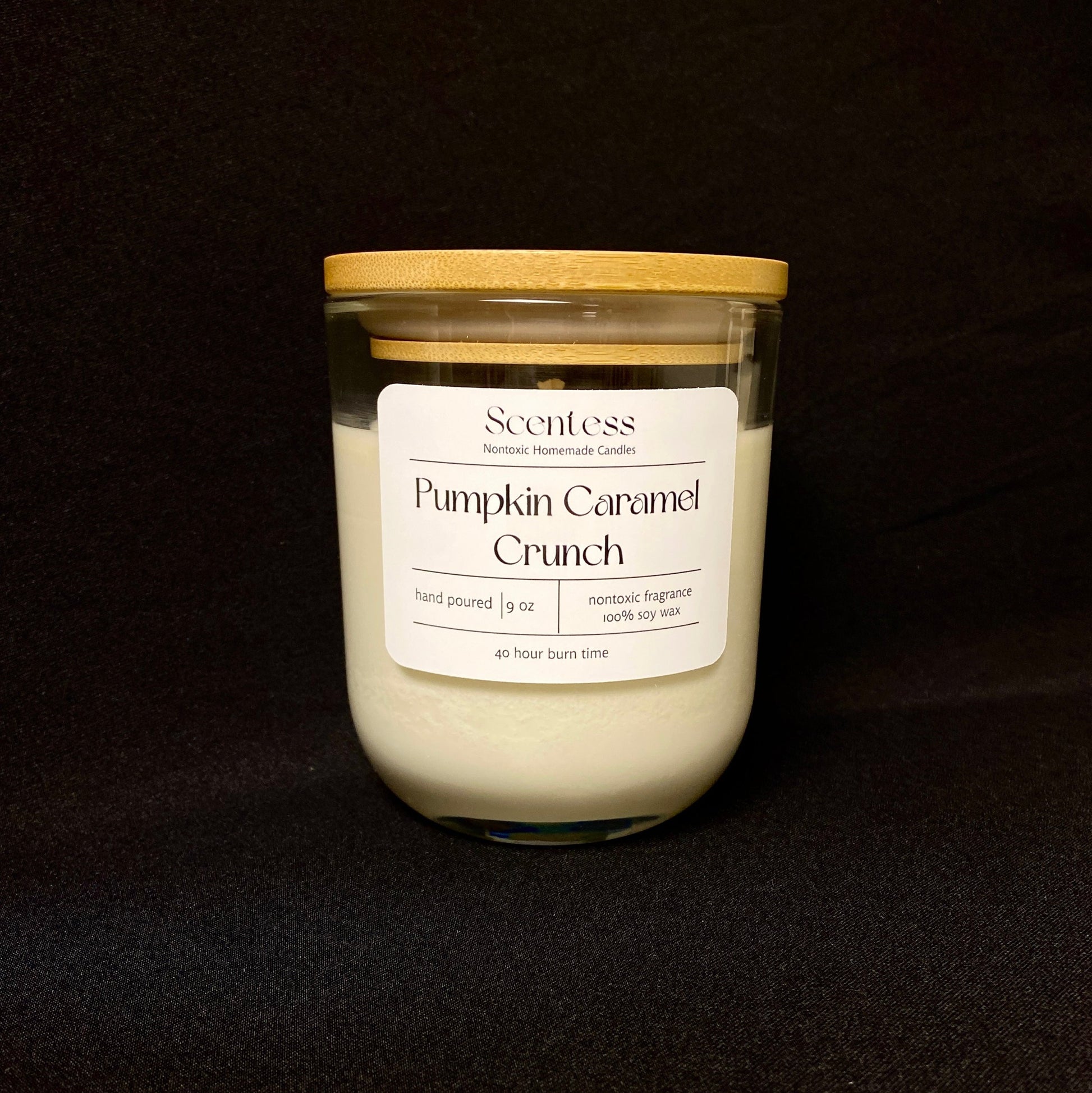 9 oz pumpkin caramel crunch candle