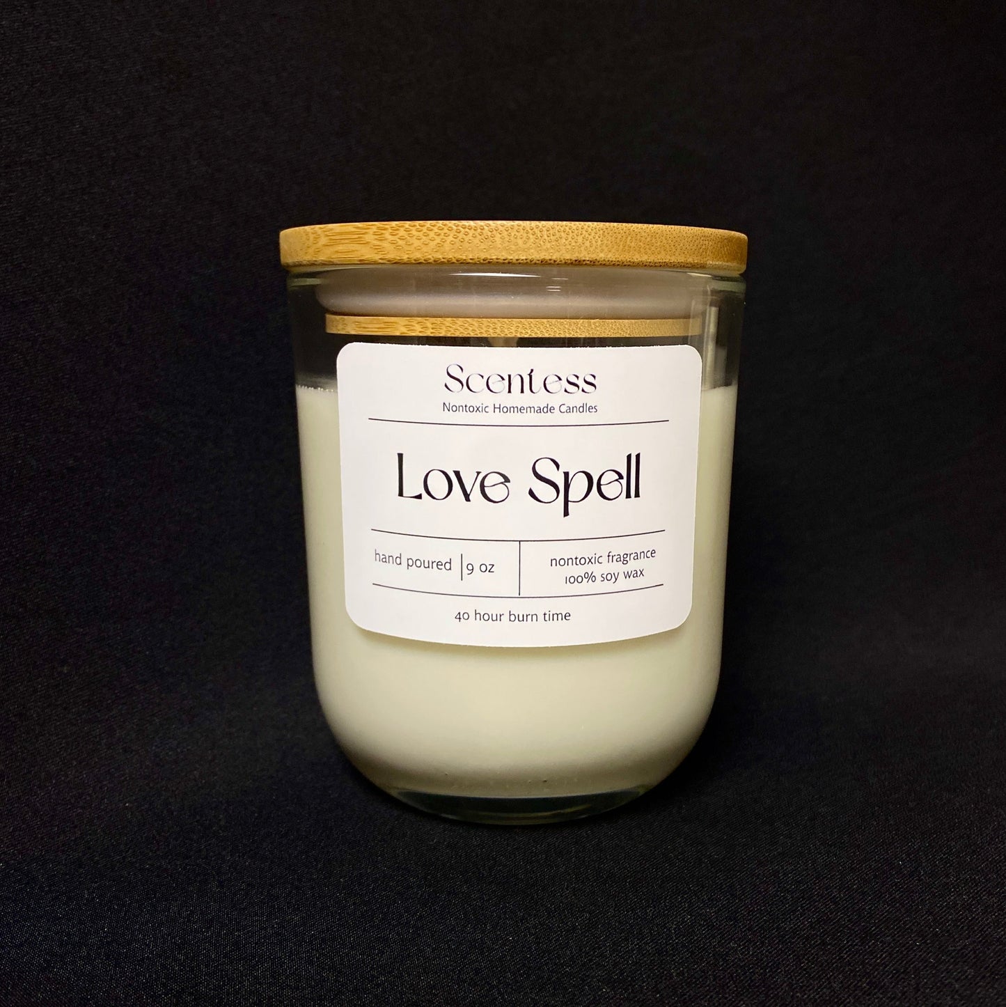 9 oz love spell candle