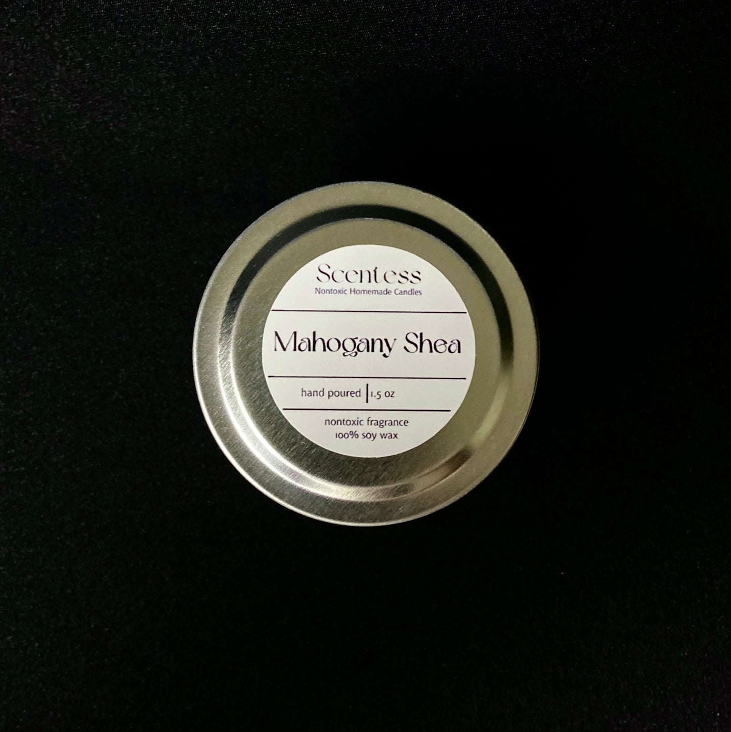 mini mahogany shea candle