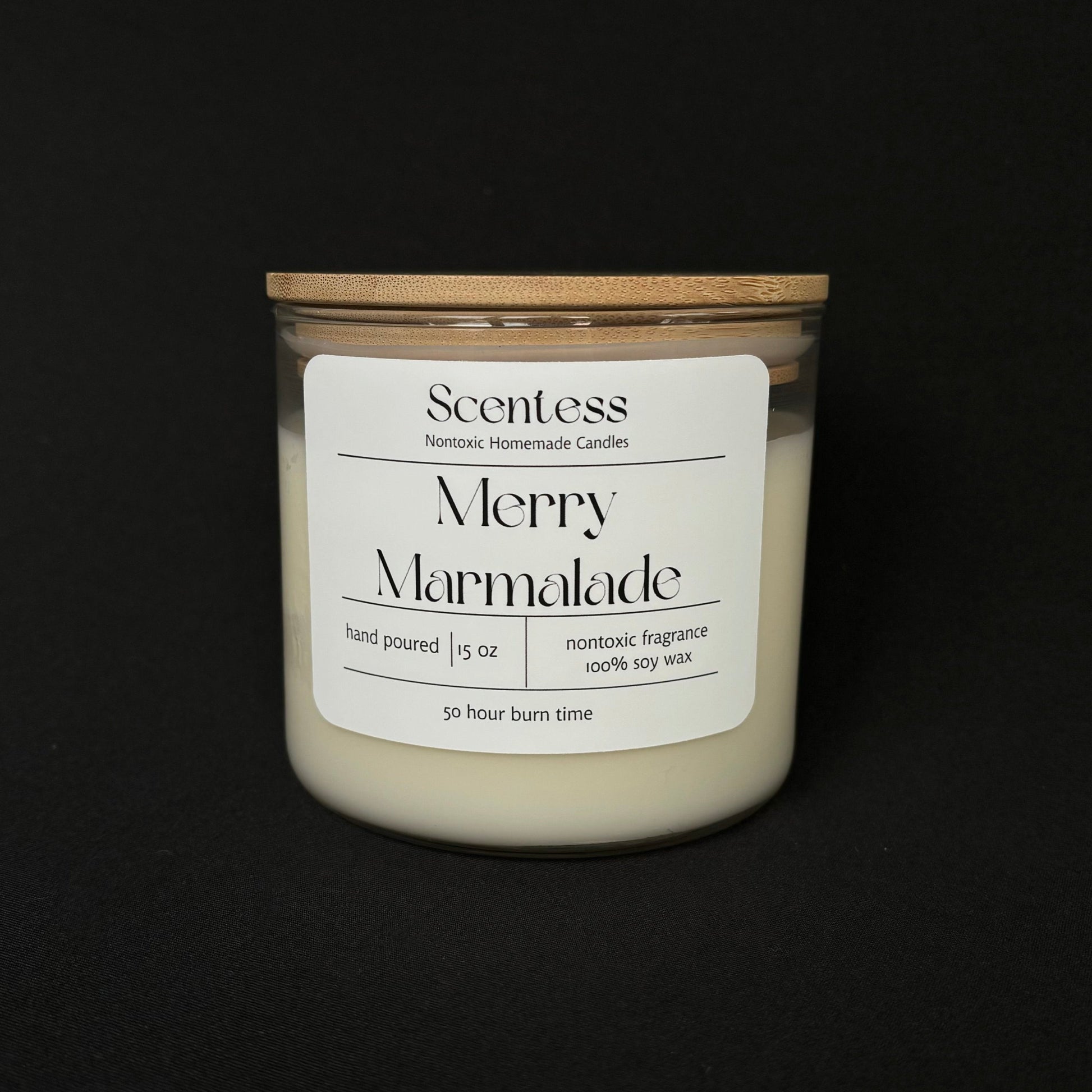 Scentess 15oz Merry Marmalade Soy Candle