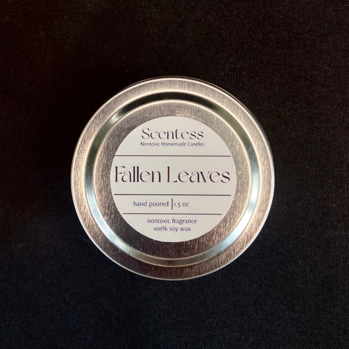 Mini Fallen Leaves Candle