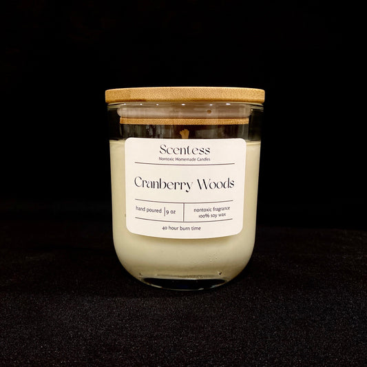 9 oz Cranberry Woods Candle