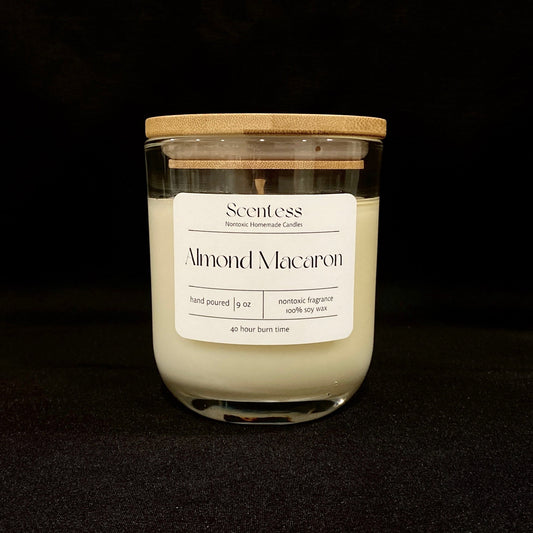 9 oz Almond Macaron Candle