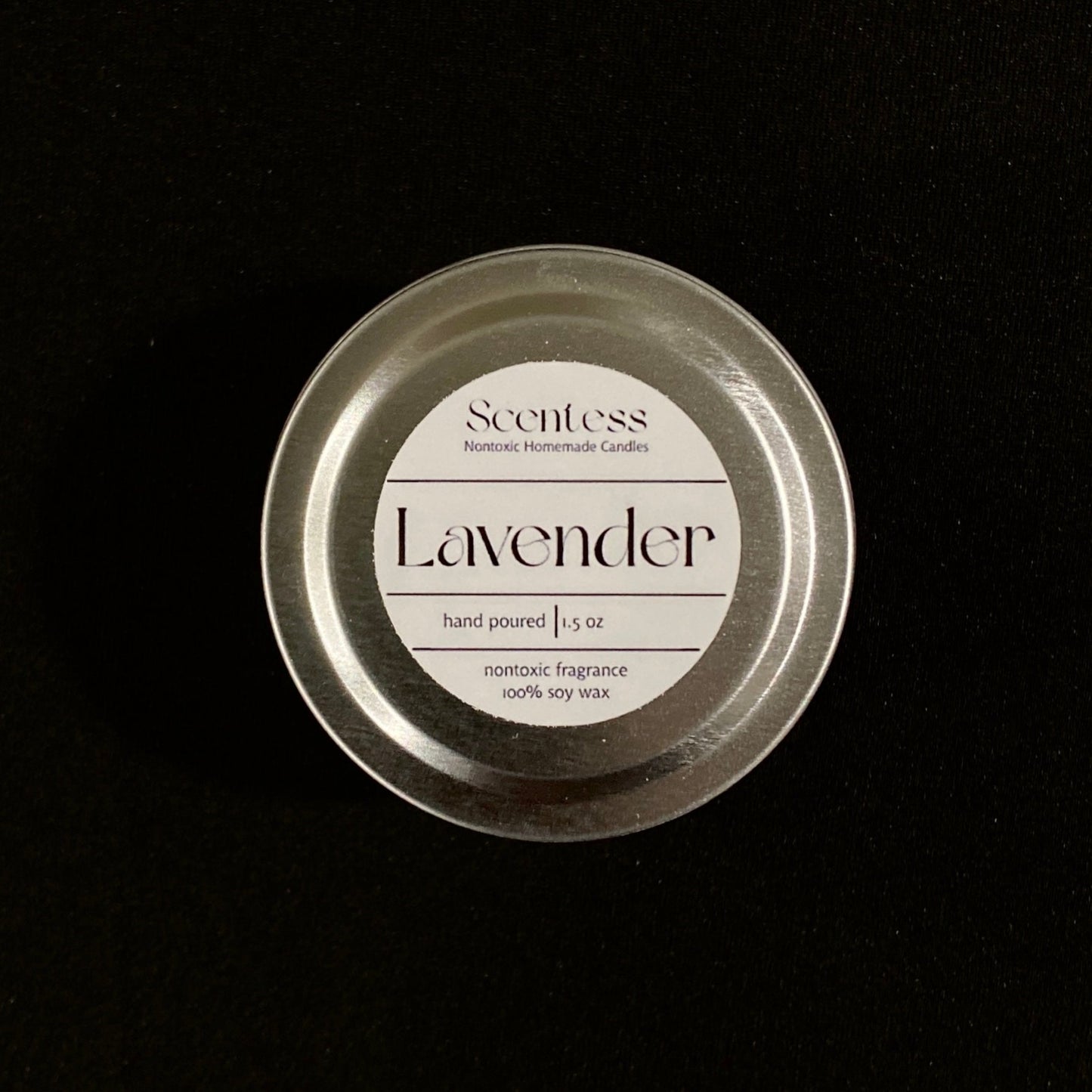 Mini Lavender Candle