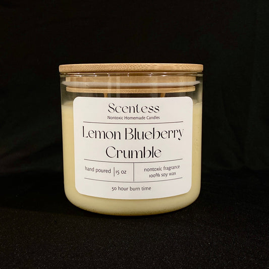 15 oz Lemon Blueberry Crumble Candle