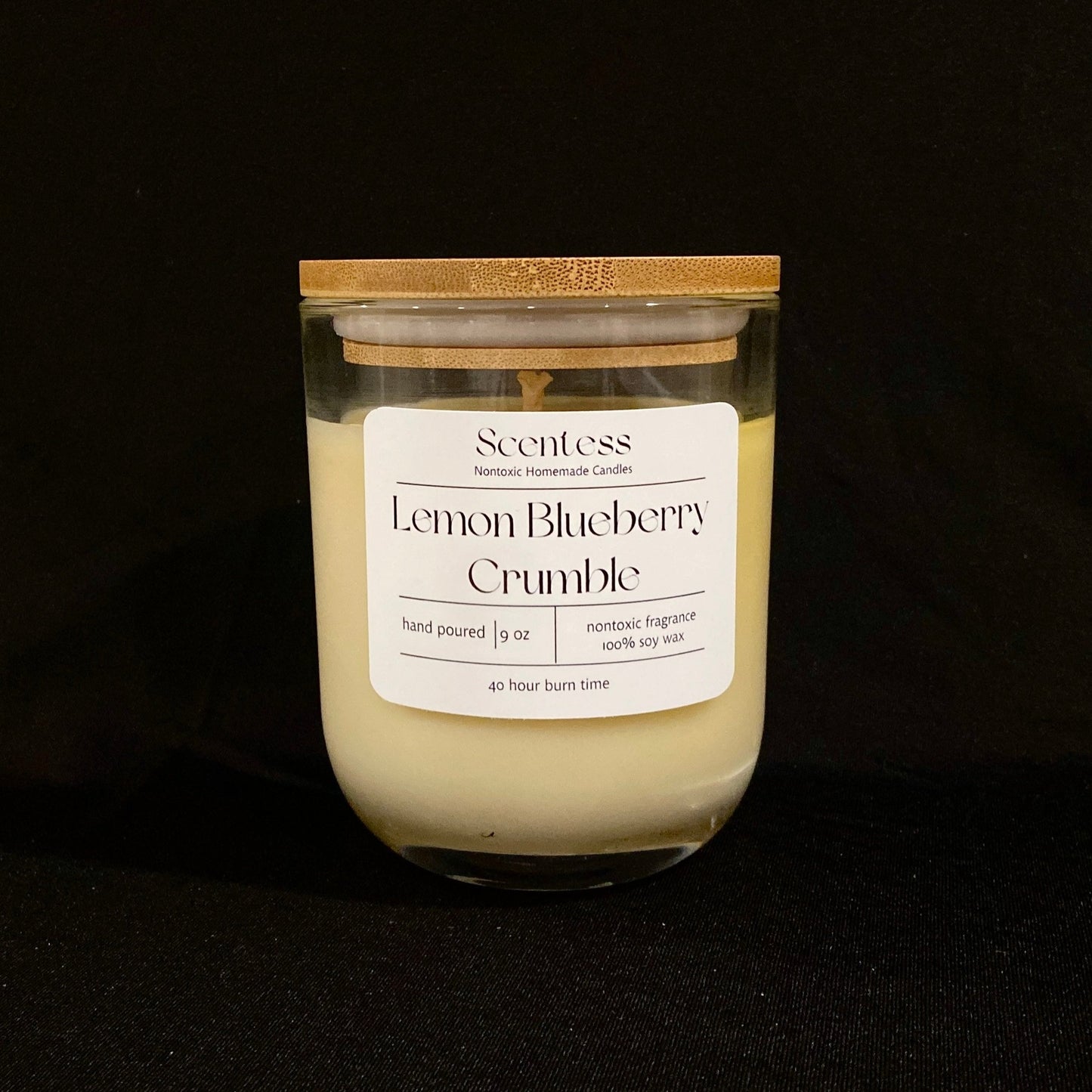 9 oz Lemon Blueberry Crumble Candle