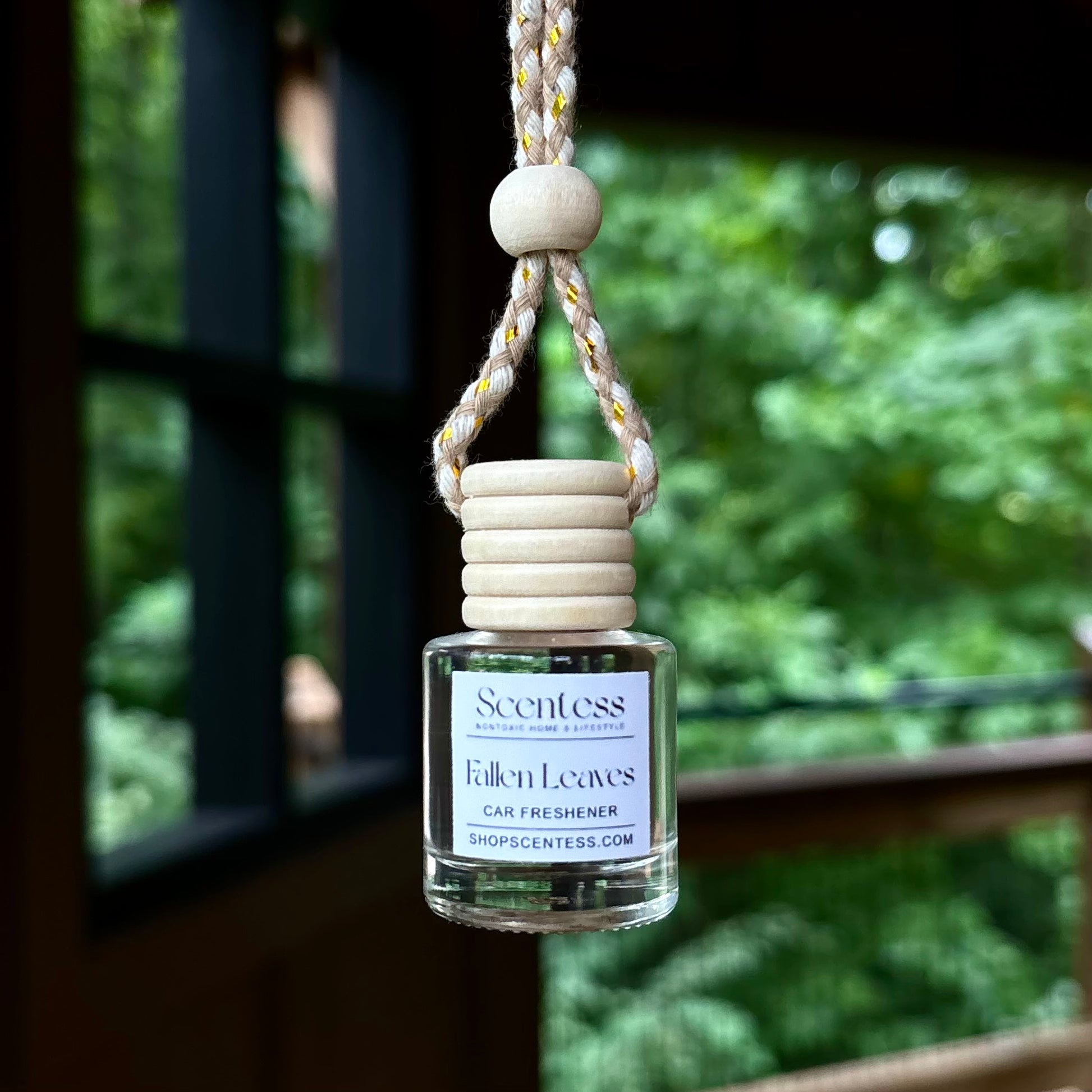 Fallen Leaves Scented Nontoxic Car Freshener