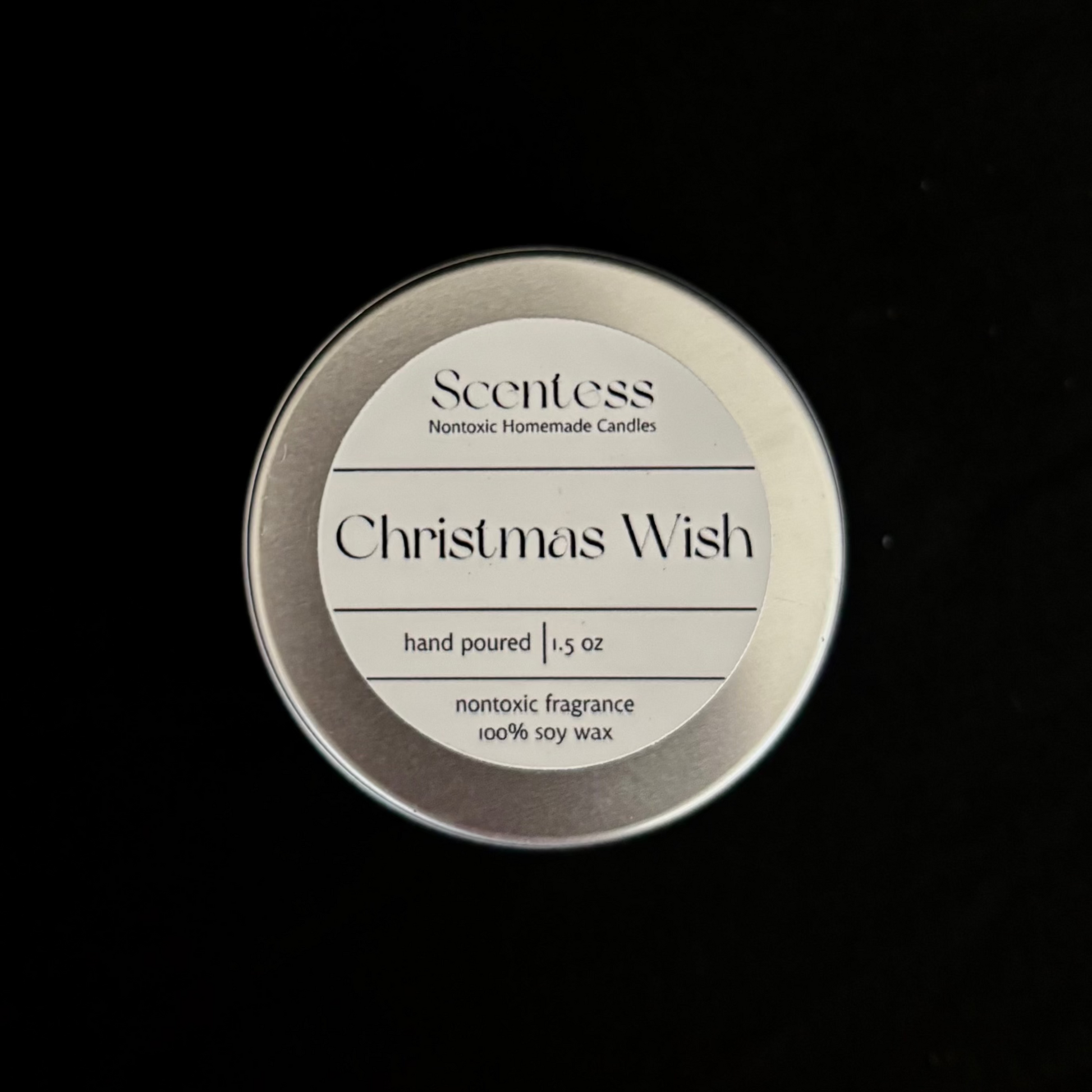 nontoxic soy Christmas candle
