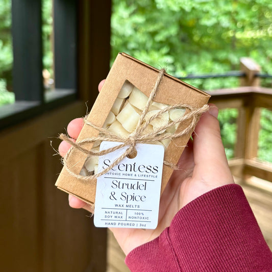 Strudel & Spice Scented Nontoxic Heart-Shaped Wax Melts